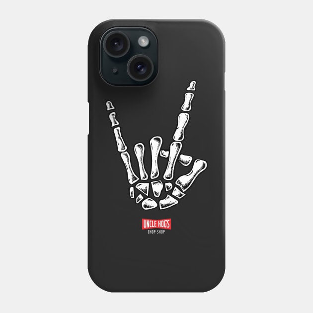 Rock fingers - Uncle Hog Phone Case by Cimbart