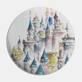 Fading Castle Pin