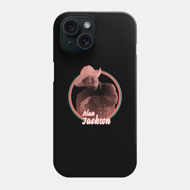 ALAN JACKSON RETRO CLASSIC Phone Case by Greater Maddocks Studio