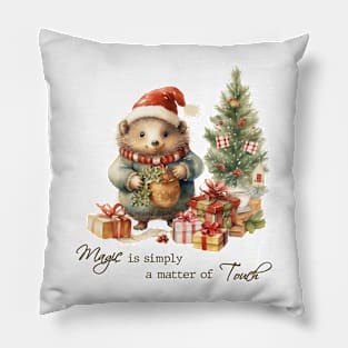 Christmas Wishes Quote Pillow