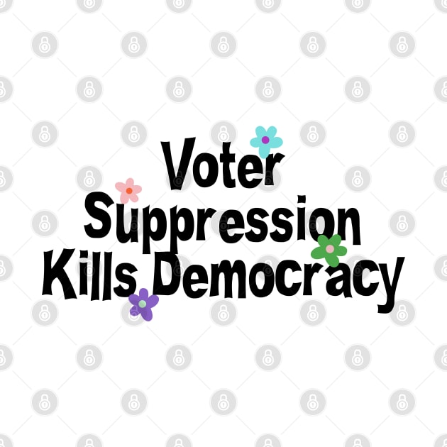 Voter Suppression Kills Democracy - Vote by Football from the Left