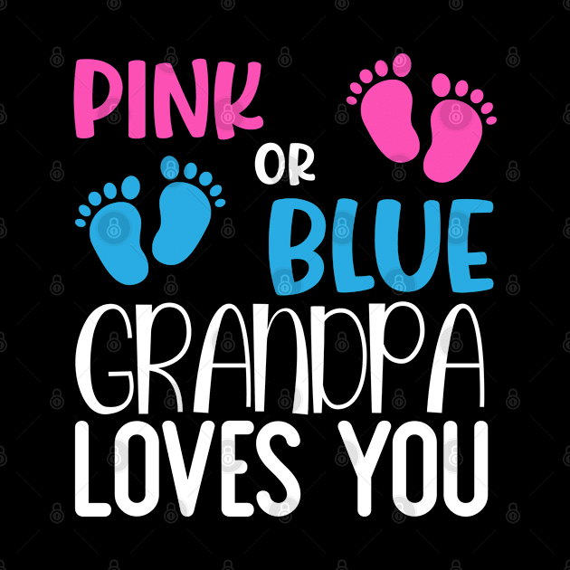 Pink Or Blue pregnancy announcement gift for grandparents by madani04