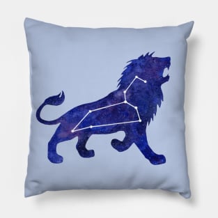 Astrological sign leo constellation Pillow