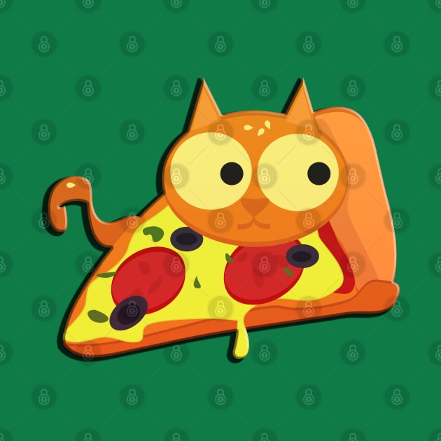 Pizza Cat by vixfx