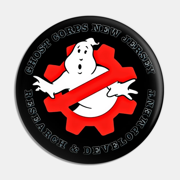 Research and development Pin by GCNJ- Ghostbusters New Jersey