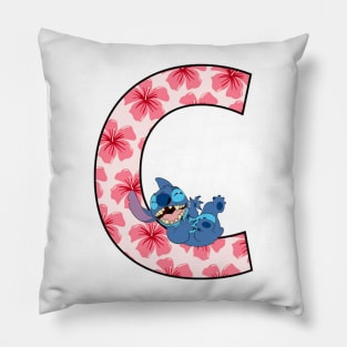 Stitch letter Pillow