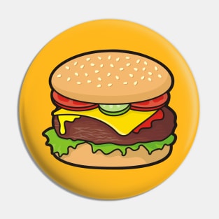 Cheeseburger Pin