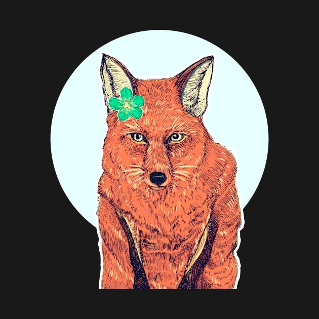 Summer Fox by minniemorrisart