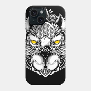 Ornate Pit Bull Phone Case