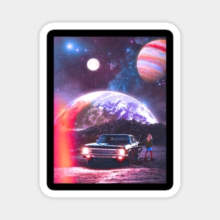 Midnight drive Magnet