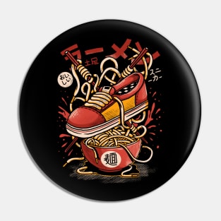 ramen sneaker Pin