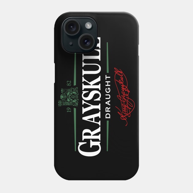 Grayskull Draught Phone Case by LAMBZILLA