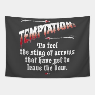 Temptation-white Tapestry