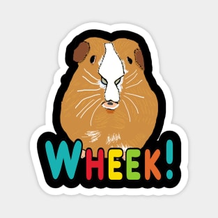 Guinea Pig Wheek Magnet