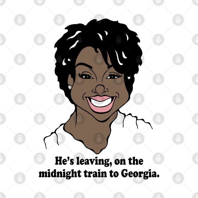 GLADYS KNIGHT FAN ART by cartoonistguy