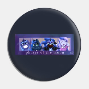 Phases of the Moon Pin