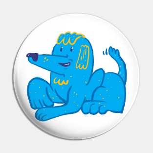 Blue Dog Pin