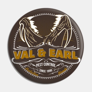 Val and Earl Pest Control - Perfection Nevada Pin