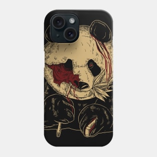 Panda Zombie Halloween Bamboo Funny Art Phone Case