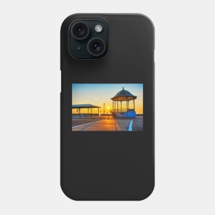 Revere Beach Bandstand at Sunrise Revere Beach Phone Case