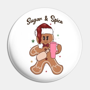 Sugar and spice Gingerbread man Pin