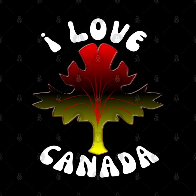 I Love Canada by Hunter_c4 "Click here to uncover more designs"