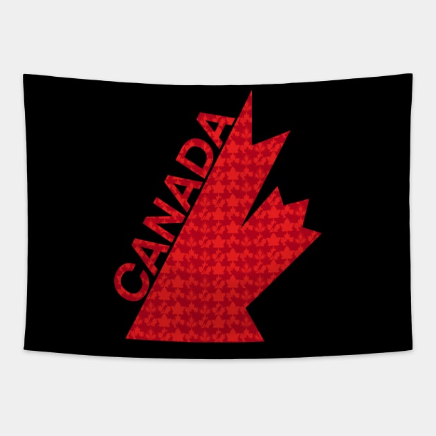 Canada Retro Tapestry by BennySensei