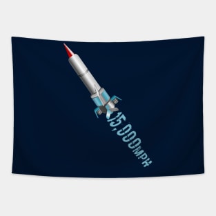 Thunderbird 1 15000 mph Tapestry