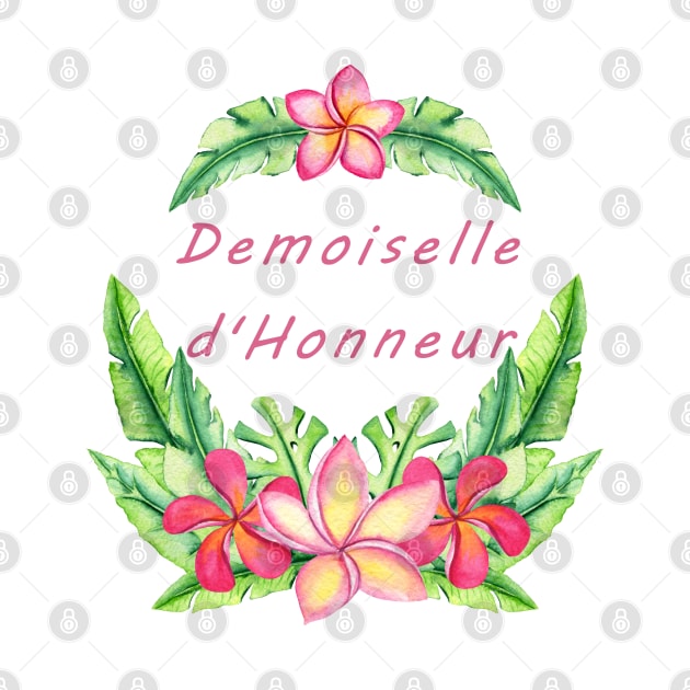 Demoiselle d honneur tropicale by ChezALi