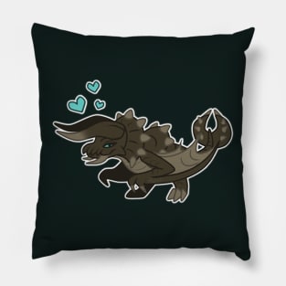 Black Diablos Pillow