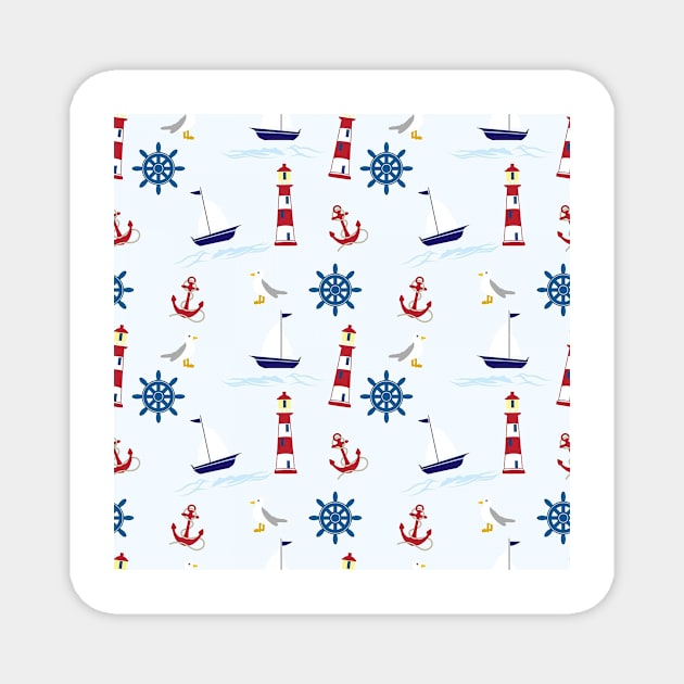 Nautical Magnet by Tshirt114