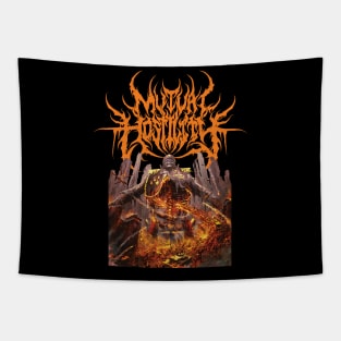 Mutual Hostility Rage Fire Tapestry