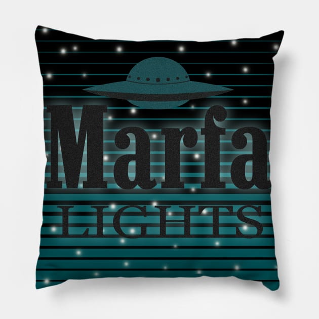 Marfa Lights Pillow by Yesterday Collection