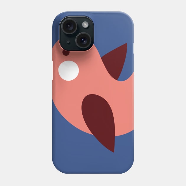 Bird Flight Flying Red Birdart Phone Case by Olegpavlovmmo