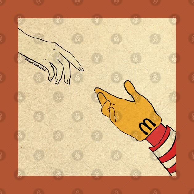 Mcdonalds hand #2 by SugarSaltSpice