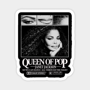 Janet Jackson Queen of Pop Magnet