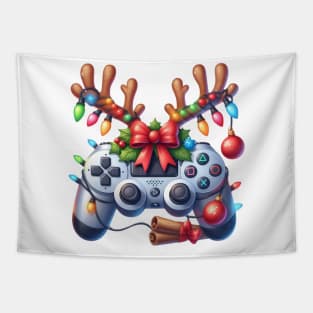 Christmas Game Controller Tapestry