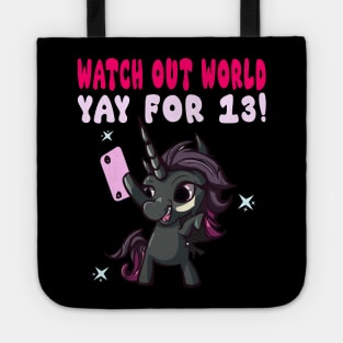 13th Birthday Tote