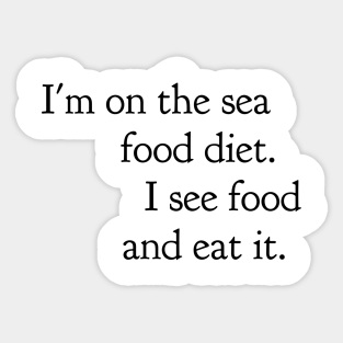 Funny Diet Quote Stickers Teepublic