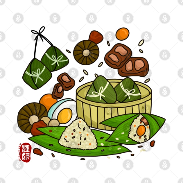 Bak Cang / Glutinous Rice by Fan Doodle