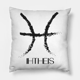 Pisces zodiac sign Pillow