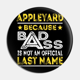 APPLEYARD Pin