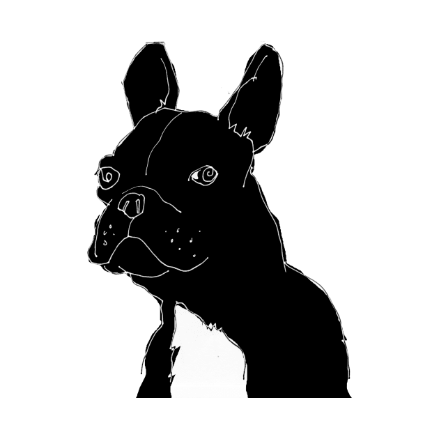 French bulldog by vectormutt