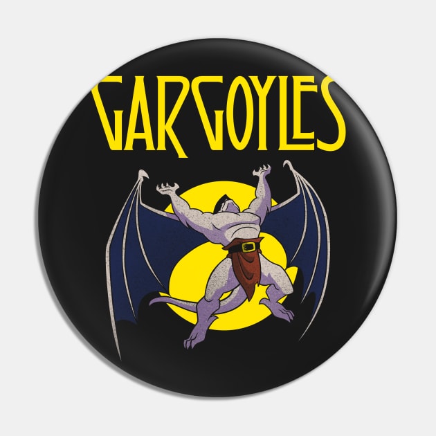 Gargoyles Pin by Barbadifuoco