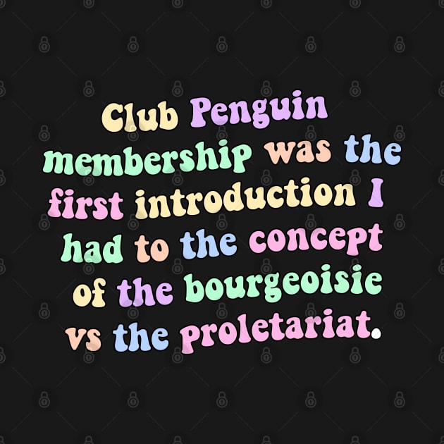 Club Penguin Marxism - Marxist by Football from the Left