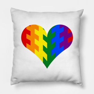 LGBT Heart Pillow