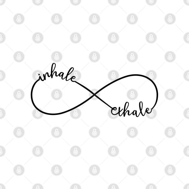 Inhale, exhale, infinity sign by beakraus