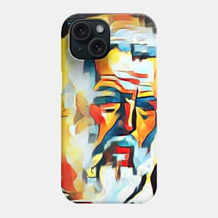 Anaximander Abstract Portrait | Anaximander Artwork 2 Phone Case