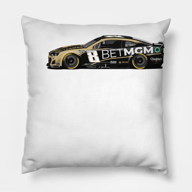 Kyle Busch Camaro Pillow by stevenmsparks