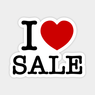 I HEART [LOVE] SALE Magnet